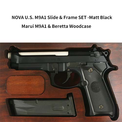 NOVA U.S. M9A1 Slide &amp; Frame SET/Marui M9A1 &amp; Beretta Woodcase