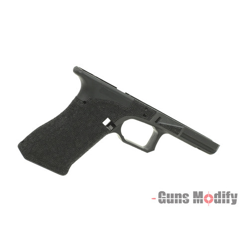 Guns Modify Polymer Gen 3 RTF Frame (Stippling AGC Style) for Tokyo Marui Model 17 - Black