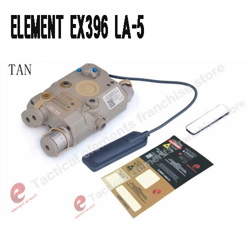 ELEMENT EX396 LA-5 탠칼라 레드 레이져 플래쉬 라이트