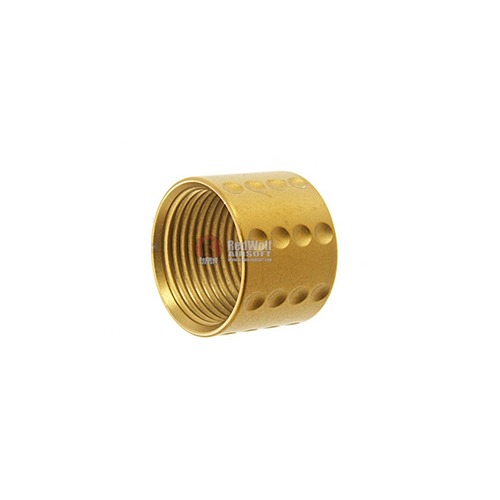 Airsoft Surgeon Spots Knurled Thread Protector - 14mm CCW - Gold