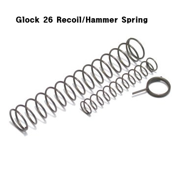 Enhanced Glock 26 Recoil/Hammer Spring