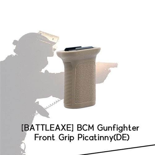 [BATTLEAXE] BCM Gunfighter Front Grip Picatinny (Black / DE)