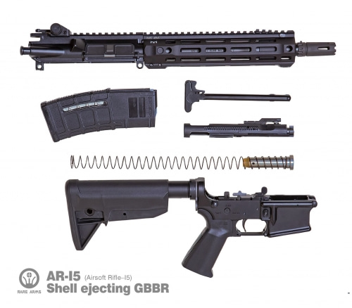 [RAREARMS/레어암스]AR-15 (최신형/탄피배출식 가스블로우백제품)