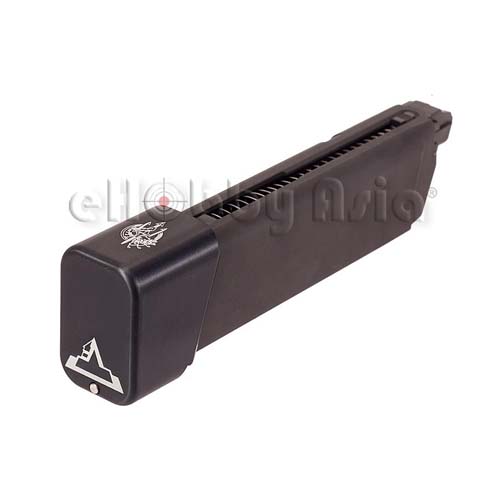 Ready Fighter CNC 6061 Magazine Pad Extension for Marui Glock GBB (Black)