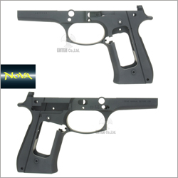 Beretta M92 Elite Slide&amp;M92FS New Style Frame for Marui M9A1-black