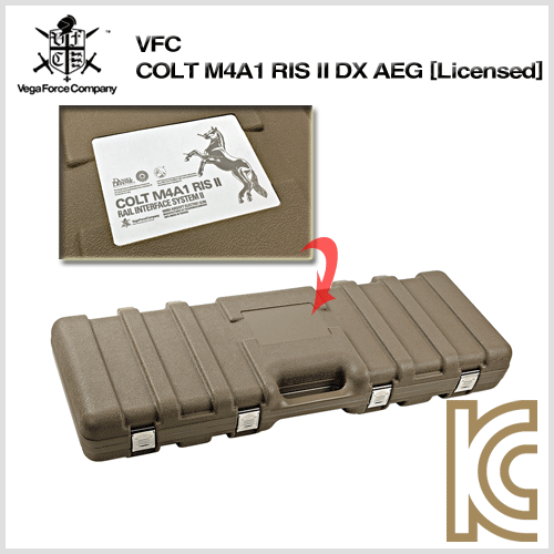                [입고-한정상품!] VFC COLT M4A1 RIS II DX 전동건 [Licensed/ MOSFET장착!]  
