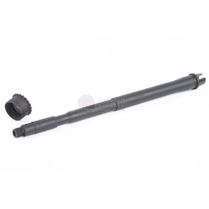 Z-Parts 14.5 inch M4A1 Style Steel Outer Barrel Set for Tokyo Marui M4 MWS GBB(14mm 역나선)
