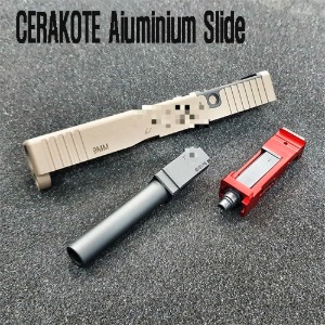ModelWork Custom U-style G19 RMR Slide Set for Marui Glock 19
