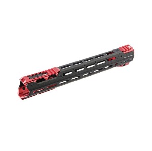 STRIKE INDUSTRIES GRIDLOK 15 INCH MAIN BODY WITH SIGHTS AND RED RAIL ATTACHMENT