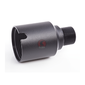 Hephaestus Aluminum Silencer Adapter for GHK AK Series (24mm CW to 14mm CCW)