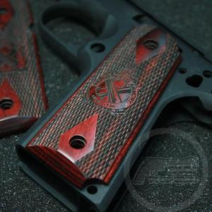 Springfield Armory &quot;Compact&quot;  Diamond Checker [Rosewood]