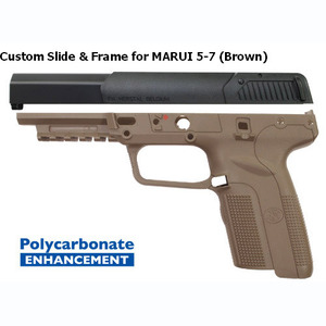 Custom Slide &amp; Frame for MARUI 5-7 (Brown) 