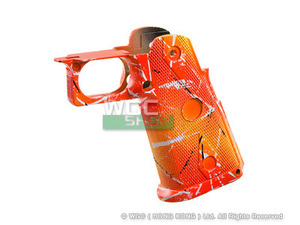 Shooters Design Pistol Grip for Marui Hi-Capa 5.1 ( Custom Color - Yellow / Orange ) 