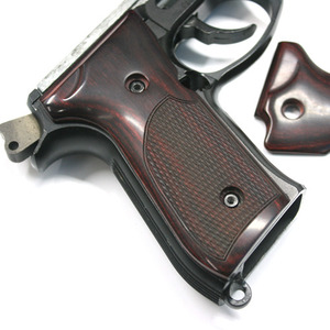 Beretta 92F 92FS Beautiful Fine Rosewood Auto Pistol Grips Fancy Checkered++ 