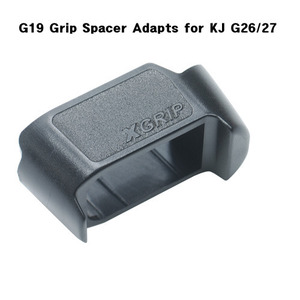 G19 Grip Spacer Adapts for KJ G26/27 (Black)