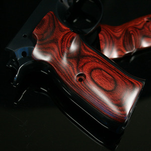 CZ75 Smooth Wood Grip (Rosered)