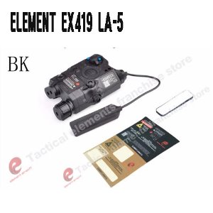 ELEMENT EX419 LA-5 블랙 그린 레이져 플래쉬 라이트