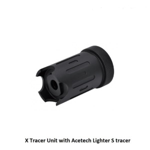Silencer Co Blast Shield Tracer Ready with ACETECH Lighter S Tracer - 14mm CCW (by Dytac)