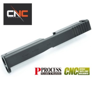 가더 Steel(강철) CNC Slide for MARUI Glock17 Gen4 (Black)