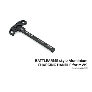 [IRON] BATTLEARMS style Aluminium CHARGING HANDLE for MWS