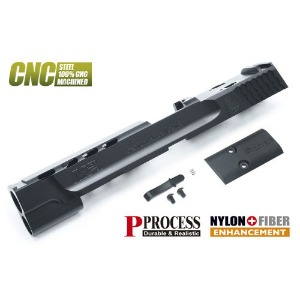 가더사 Steel CNC Slide for MARUI M&amp;P9L (Performance Center/Black)