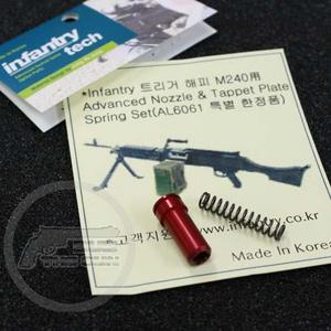 INFANTRY 트리거 해피 M240용 Advanced Nozzle&amp;터펫스프링세트