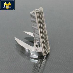 S&amp;A Type Magwell Main Spring Housing -Stainless Silver
