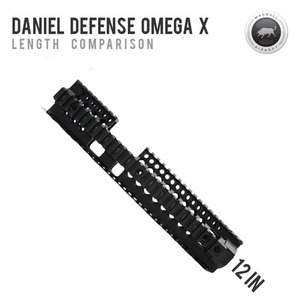 MADBULL Daniel Defense Licensed OmegaX rail 12-Black